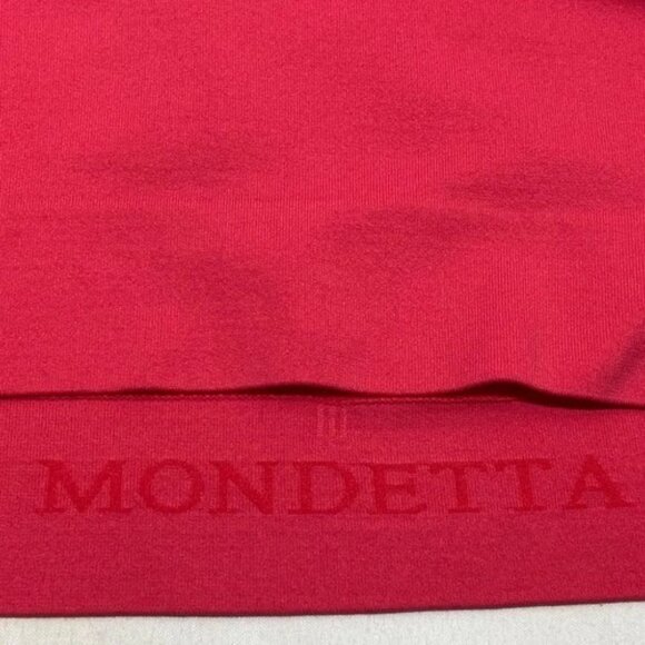 Mondetta Active T-Shirt Women's Large Bright Pink Seamless Fitted Crewneck NWT - Picture 8 of 9